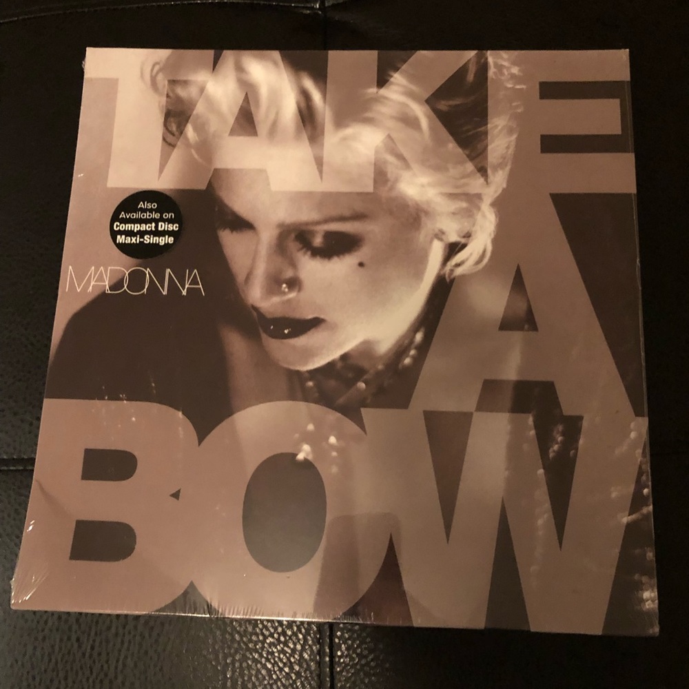 Madonna Take A Bow 12" Vinyl Maxi-Single Sealed